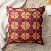 Modern Abstract Quilt, Throw Pillow  クッション (ブランケット)
