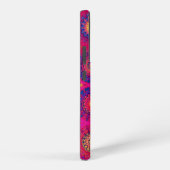 Modern Abstract Red Purple Yellow Geometric Samsung Galaxyケース (右側面)