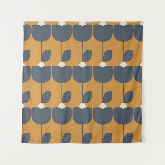 Modern abstract seamless geometric pattern with st タペストリー (正面)