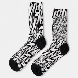 modern abstract sport ソックス
