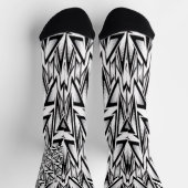 modern abstract sport ソックス (上部)