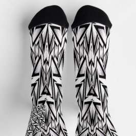 modern abstract sport ソックス