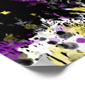 Modern Abstract Tree ポスター (角)