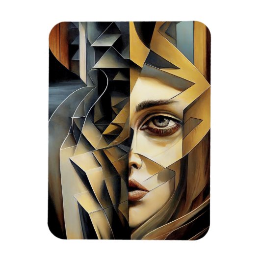 Modern Abstractions マグネット (縦)