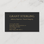 Modern Accountant CPA Professional QR Code 名刺 (正面)