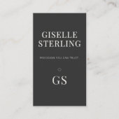 Modern Accountant Tax Preparer CPA 名刺 (正面)