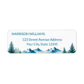 Modern Adventure Graduation Party ラベル (正面)