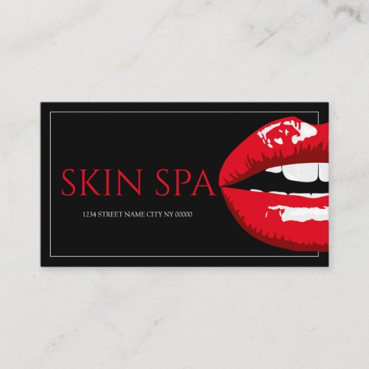 Modern Aesthetic Nurse, Doctor, Cosmetic Surgery B 名刺 (正面)