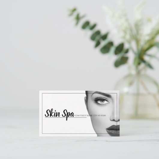 Modern Aesthetic Nurse, Doctor, Cosmetic Surgery B 名刺 (スタンド正面)