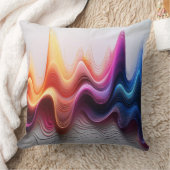 Modern Aesthetic Throw Pillow – Stylish Decorative クッション (ブランケット)