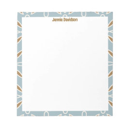 Modern Aesthetic Typography with Stylish Border ノートパッド