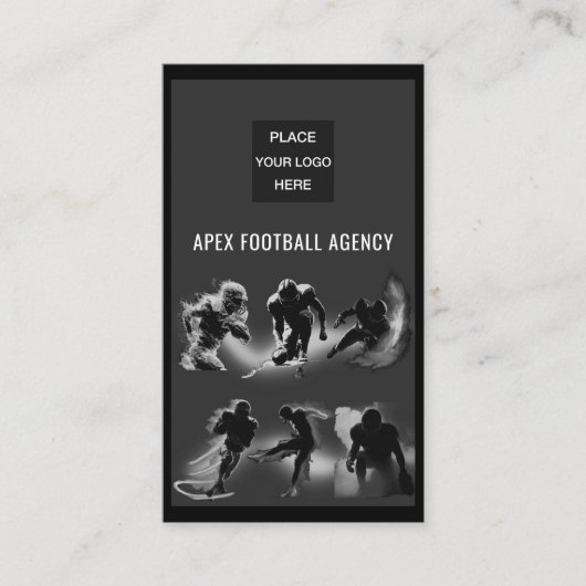 Modern American Football Sports Management 名刺 (正面)