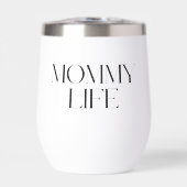 Modern and Classy Typography Mommy Life (正面)