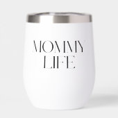 Modern and Classy Typography Mommy Life (背面)