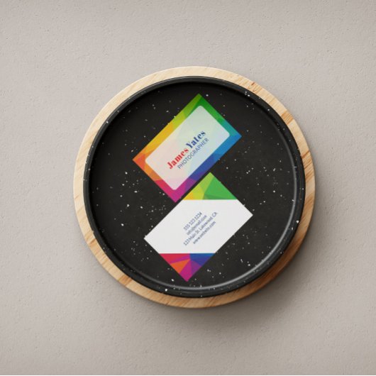 Modern and Colorful Abstract 名刺