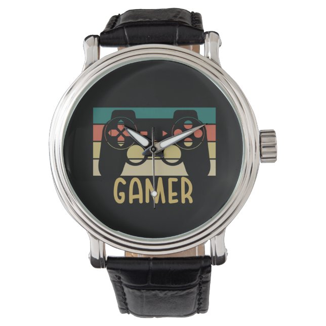 modern and elegant gamer 腕時計 (正面)