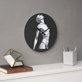 Modern Android Sketch - Minimalist Wall Clock ラージ壁時計