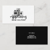 Modern Appliances Repair Company 名刺 (正面/裏面)