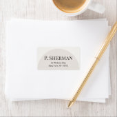 Modern Arch Address Labels ラベル (インサイチュ)