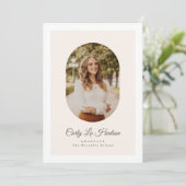 Modern Arch High School Photo Graduate 案内状 (スタンド正面)