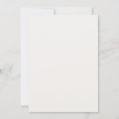 Modern Arch Jewish Wedding Invitation Template 招待状 (裏面)