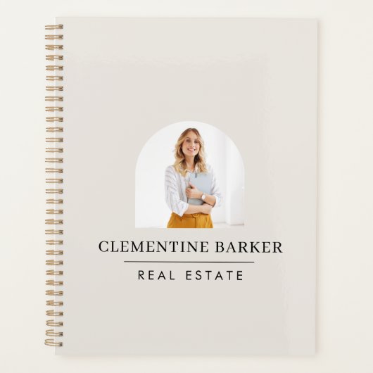 Modern arch photo Business Branding プランナー手帳 (正面)