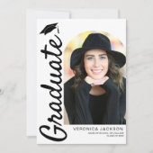 Modern Arch Photo Graduation 案内状 (正面)