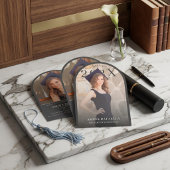 Modern Arch Photo Minimalist Graduation | PhotoPop 招待状