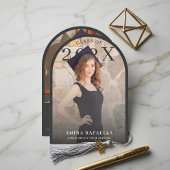 Modern Arch Photo Minimalist Graduation | PhotoPop 招待状