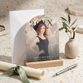 Modern Arch Photo Minimalist Graduation | PhotoPop 招待状