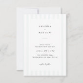 Modern Arch Photo Minimalist Wedding Invitation 招待状 (裏面)