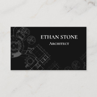 Modern Architect Business Card 名刺