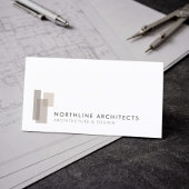 Modern Architect Firm Minimalist 名刺
