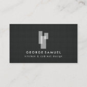 Modern Architectural Blocks Logo 名刺 (正面)