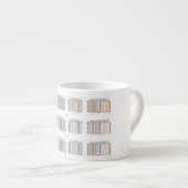 Modern Architectural Facade Design Mug エスプレッソカップ (正面右)