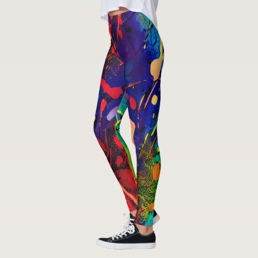 Modern Art Leggings レギンス (左)