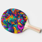 Modern Art Ping Pong Paddle 卓球ラケット (横)
