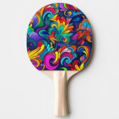 Modern Art Ping Pong Paddle 卓球ラケット (正面)