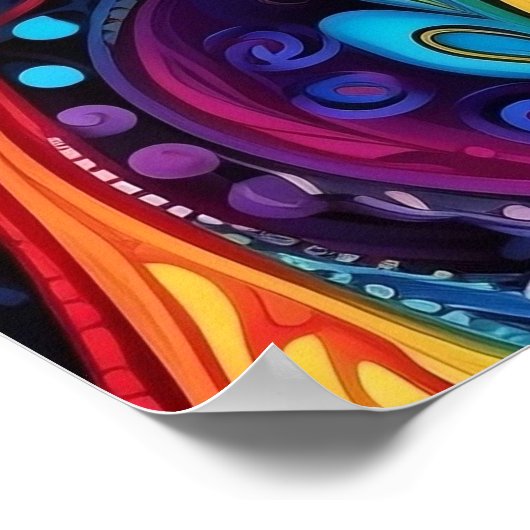 Modern Art Poster ポスター (角)