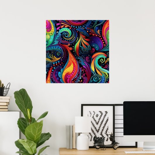 Modern Art Poster ポスター (ホームオフィス)