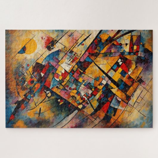Modern Art Puzzle ジグソーパズル (横)