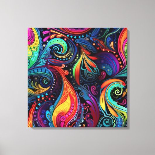 Modern Art Stretched Canvas Print キャンバスプリント (正面)