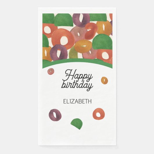 Modern Artistic Autumn Colorful Pattern (正面)