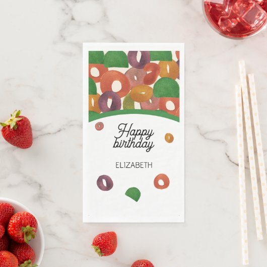 Modern Artistic Autumn Colorful Pattern (インサイチュ)