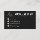 Modern Auto Detailing and Ceramic Coating 名刺 (裏面)