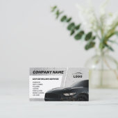 Modern automotive car detailing 名刺 (スタンド正面)
