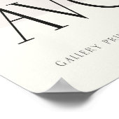 Modern Avocado Wall Art Kitchen Decor ポスター (角)