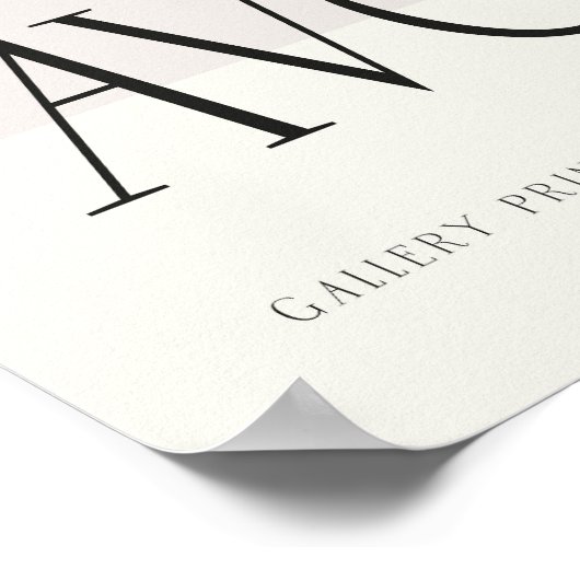 Modern Avocado Wall Art Kitchen Decor ポスター (角)