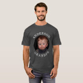 Modern Baby Face Personalized Child Photo Grandpa  Tシャツ (正面フル)