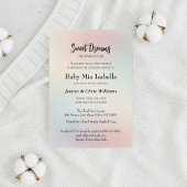 Modern Baby Shower Invite 招待状